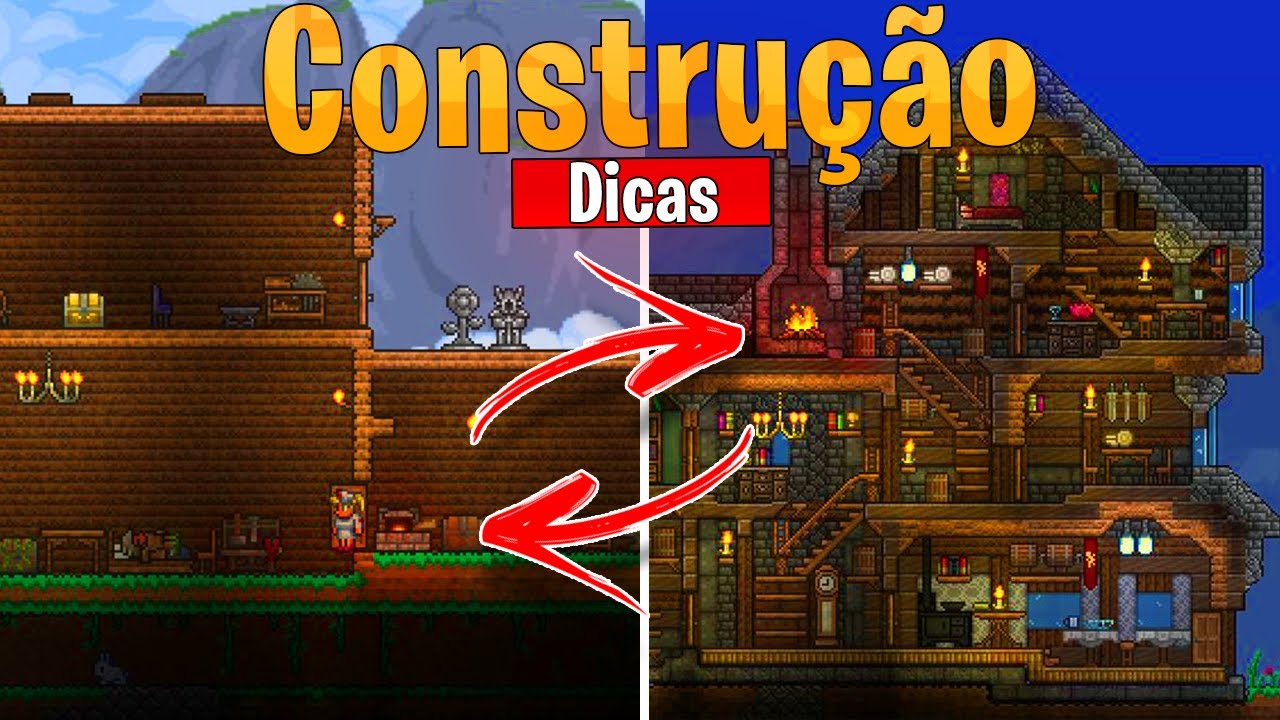 Dicas de Construção no Terraria 🏗️