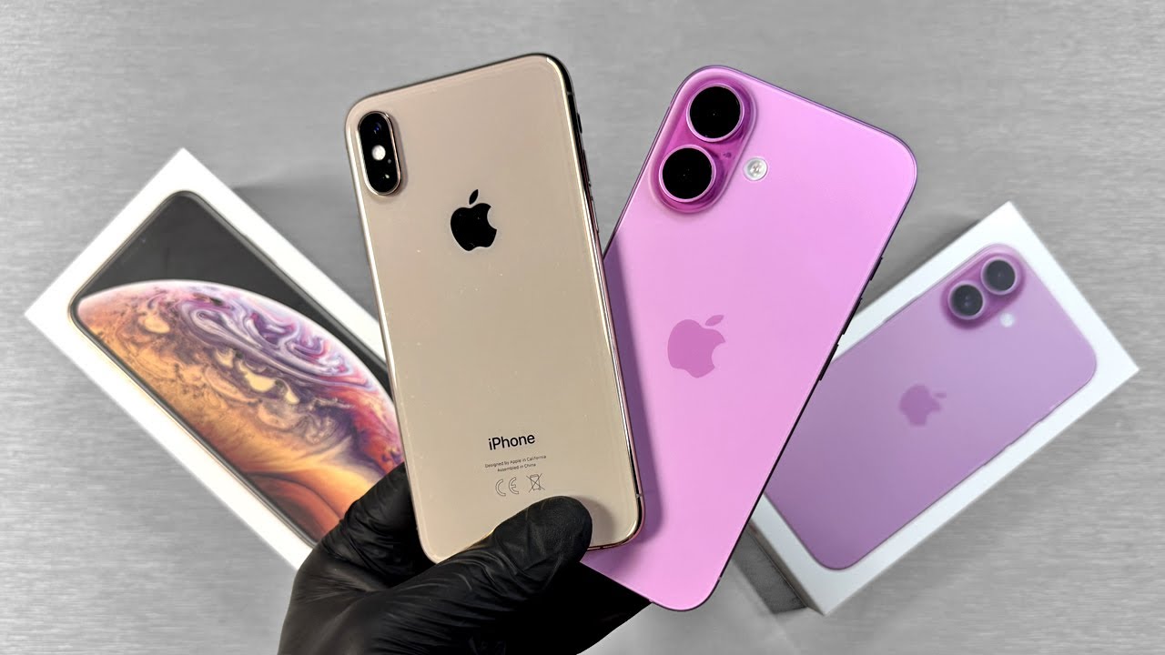 iPhone Xs vs iPhone 16: Unboxing & Camera Test 📱