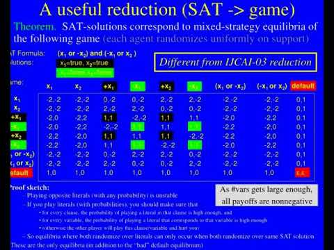 segment computational game theory lecture 1b complexity