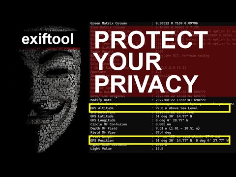 Exiftool - Protect Your Privacy | Remove Metadata From Photos
