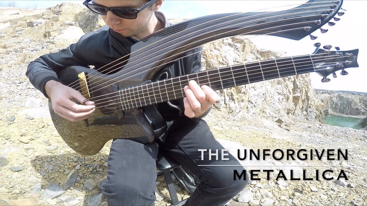 Metallica's 'The Unforgiven' - Harp Guitar Cover 🎸