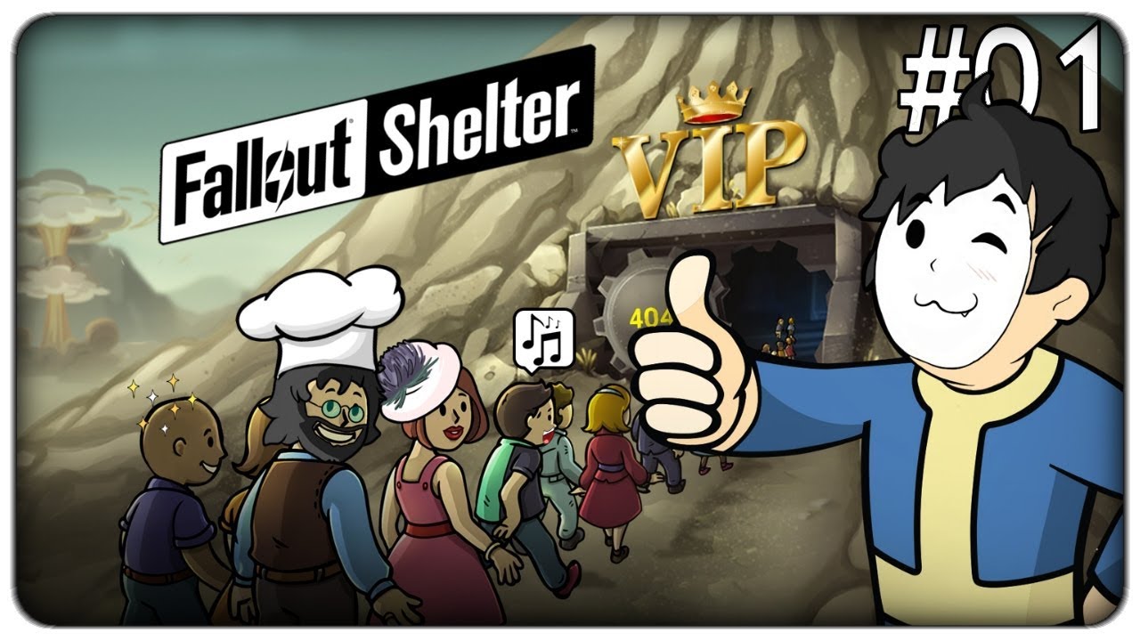 COSTRUIAMO IL BUNKER SEGRETO DEI VIP | Fallout Shelter - ep. 3x01 [ITA]