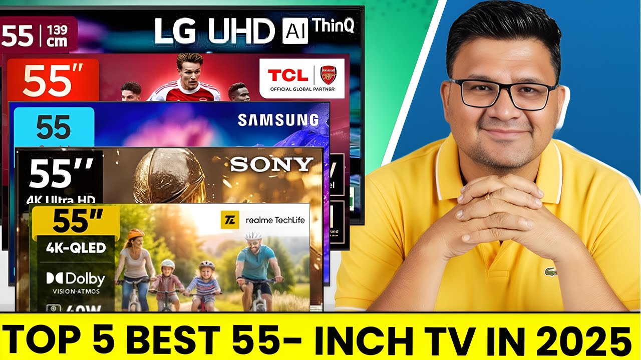 Top 55 Inch TVs 2026: LED, QLED & 4K Picks 🔥