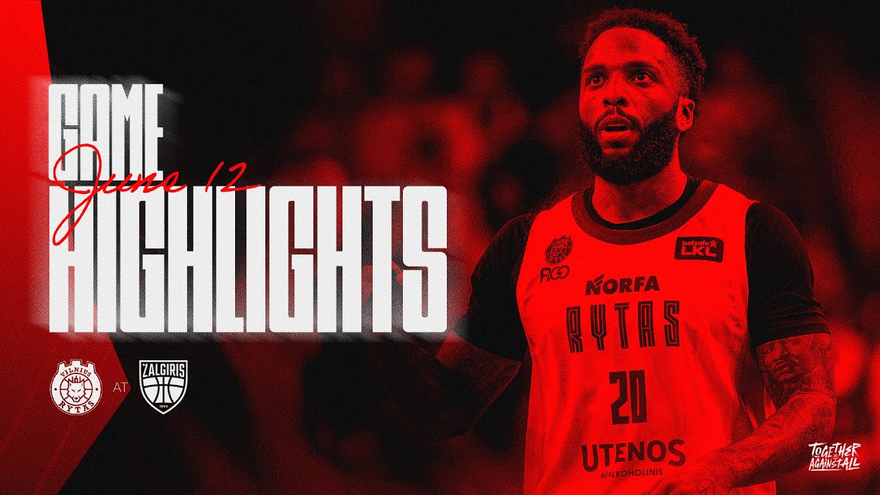 Rytas Wins Thrilling Double Overtime Battle Against Žalgiris in Game 1 Finals 🏀