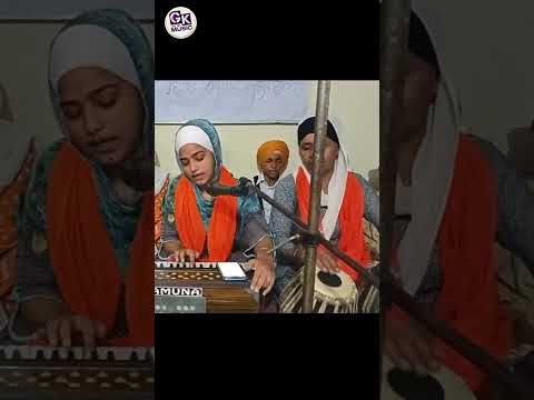 โค๏ธEh Man Roode Rangle โค๏ธShabad || Kirtan || Kiranpreet kaur || GurKirtan Music #shorts #status