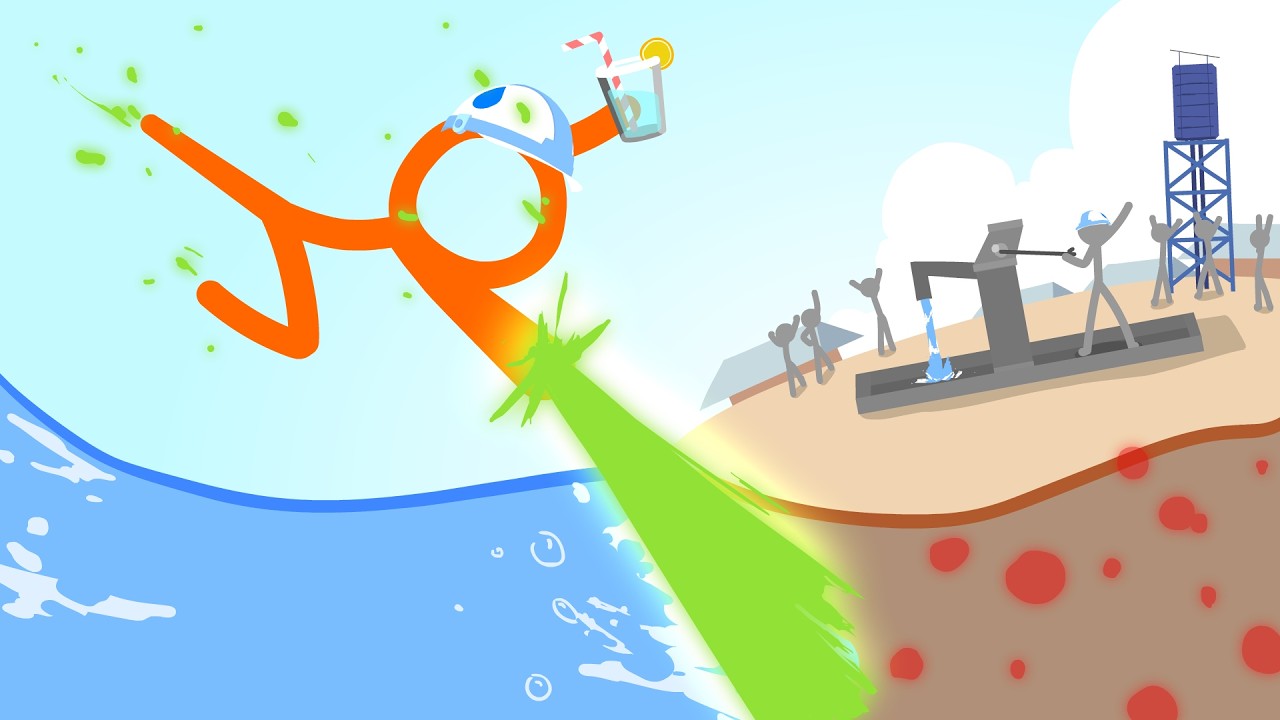 Animation vs. Water: Which Team Wins? 💧 Join the Battle!