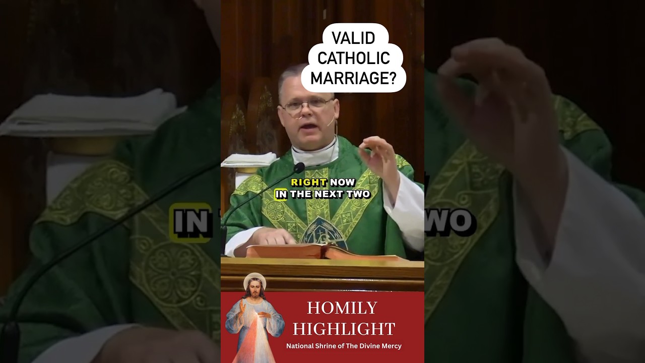 Understanding Valid Catholic Marriage: A Homily Highlight