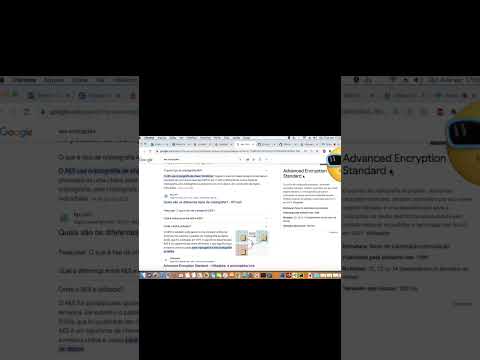 AES Chave Simétrica #criptografia #AES #SECURITY