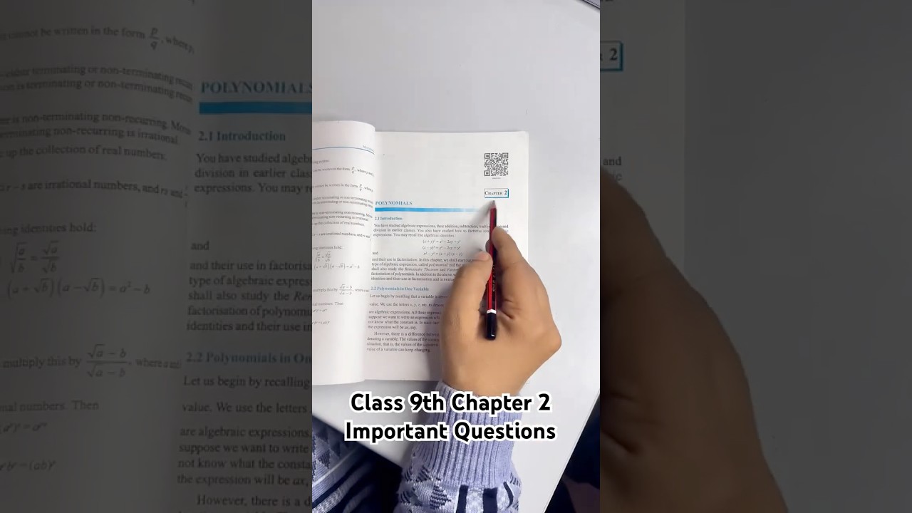 Class 9 Polynomials | Essential Questions for Exam Preparation | Indra Tutorials