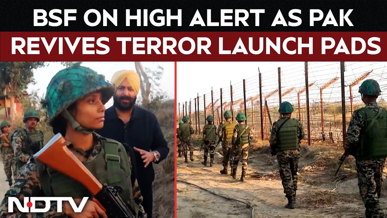 BSF on High Alert as Pakistan Revives Border Launch Pads 🚨