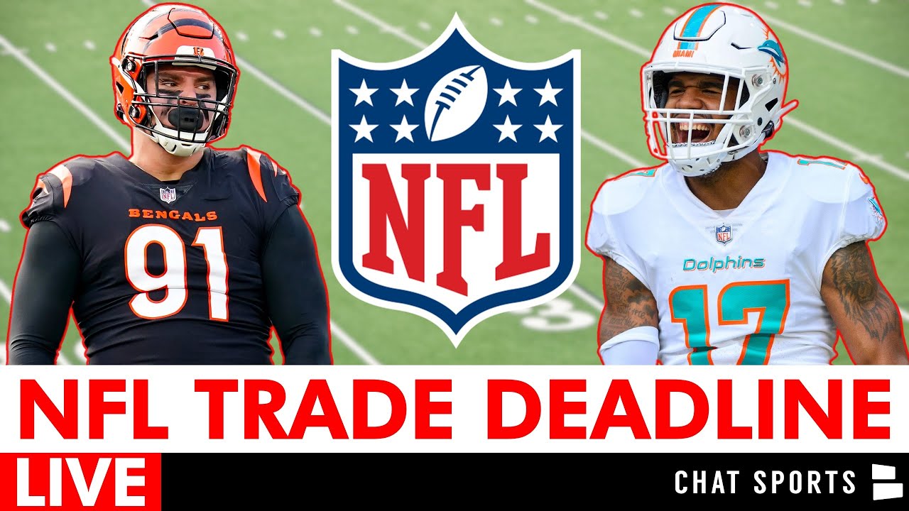 NFL Trade Deadline 2025 Live Updates and Rumors