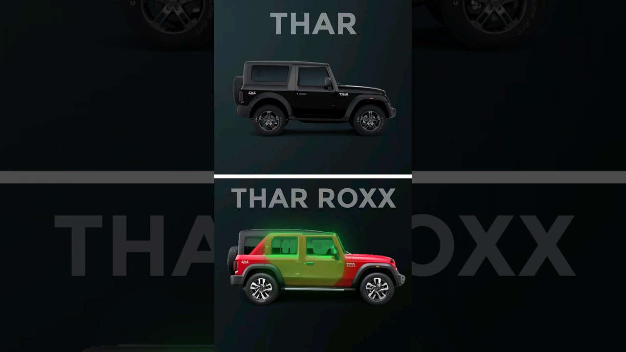 Thar vs Thar ROXX: What’s the Difference? 🚗