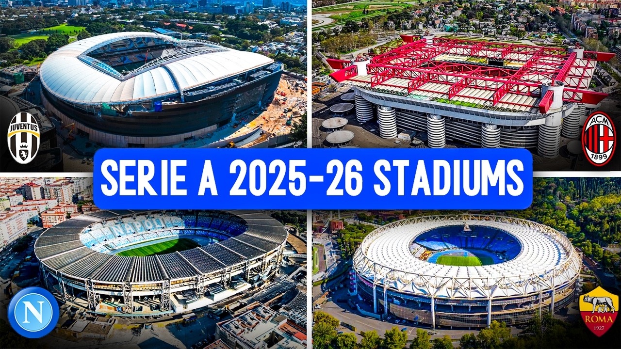 Serie A Stadiums 2025-26: Top Venues ποΈ