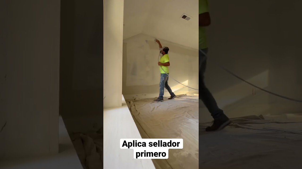 Aplica sellador antes de pintar 🖌️