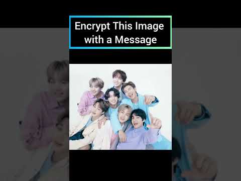 Encrypt this Image with a message in comments #shorts #bts #btsarmy