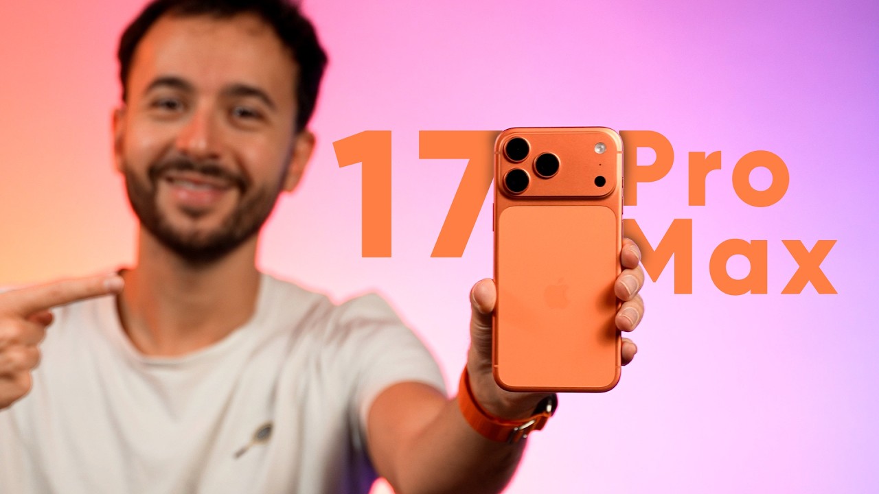 Test de l’iPhone 17 Pro Max : la montée en puissance d’Apple ?