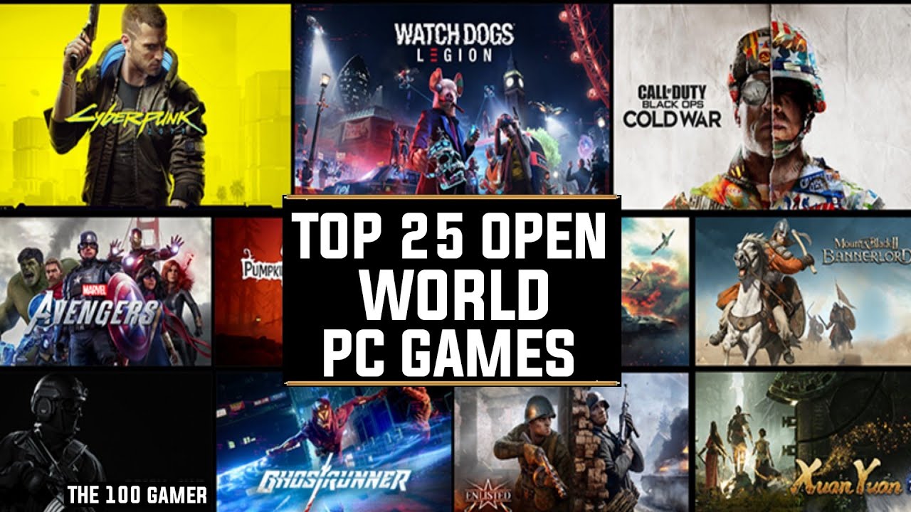 Top 25 Open World PC Games of 2021 🎮