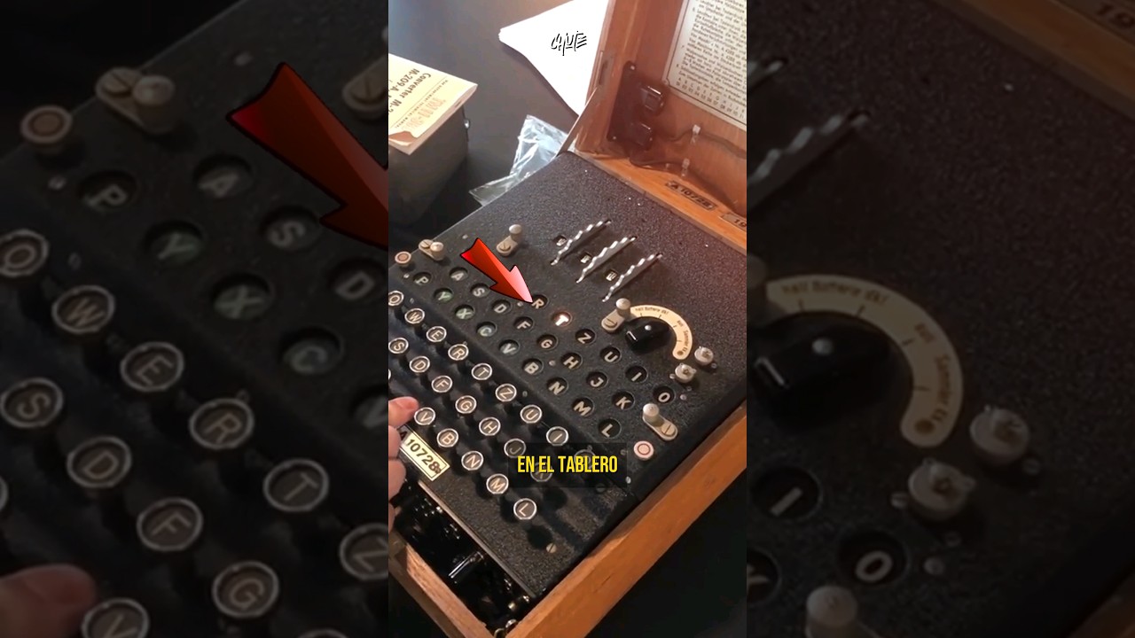 ¿Cómo Operaba la Máquina Enigma? 🤔