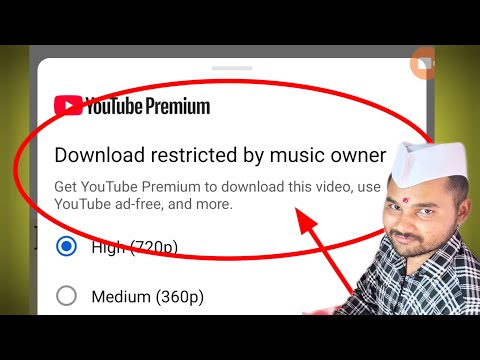 YouTube Fix Download restricted by music owner Problem Solve
