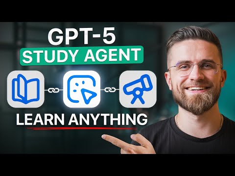 Build a GPT-5 Study Agent in 10 Minutes (Copy My Workflow)
