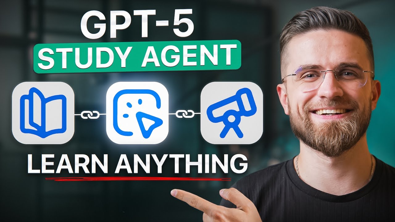 Create a GPT-5 Study Agent in 10 Minutes 🚀