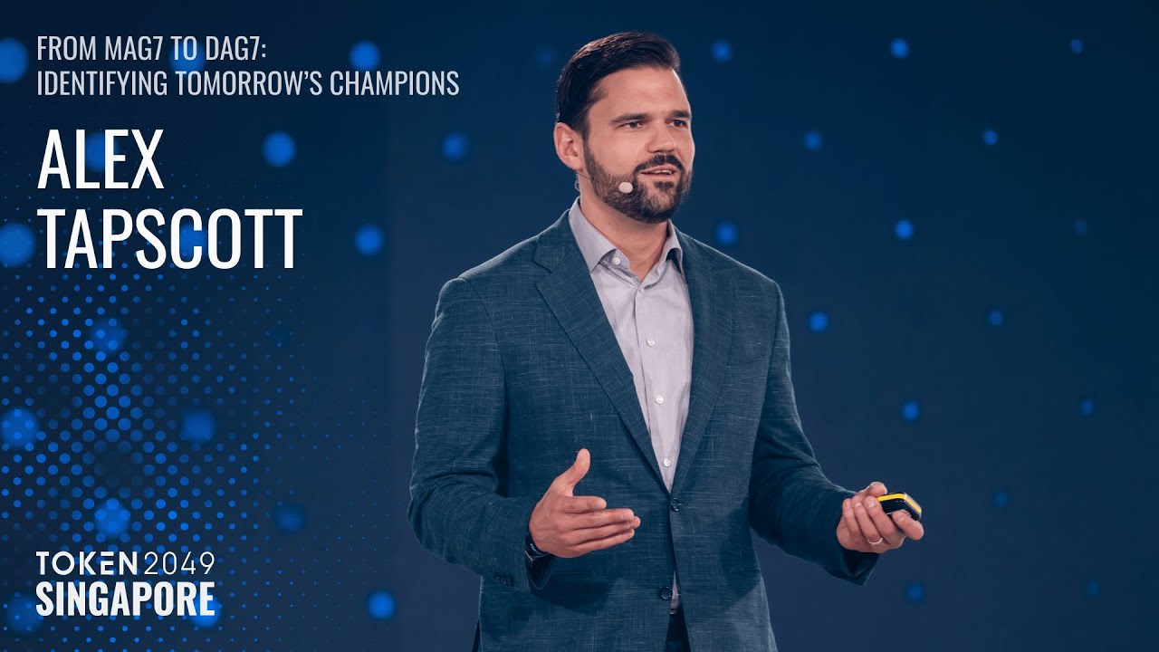 Alex Tapscott Reveals the Next Big Crypto Champions at TOKEN2049 Singapore 2025 π