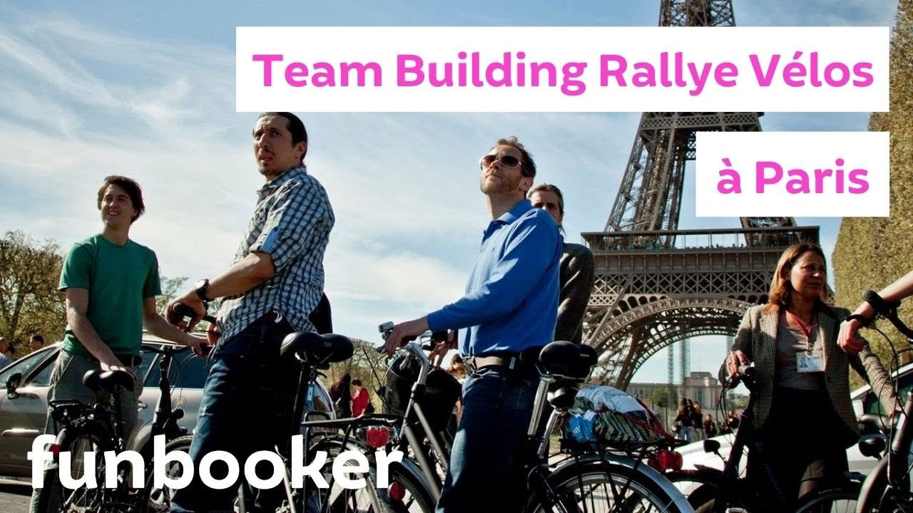 Team Building Rallye Vélo à Paris - Funbooker