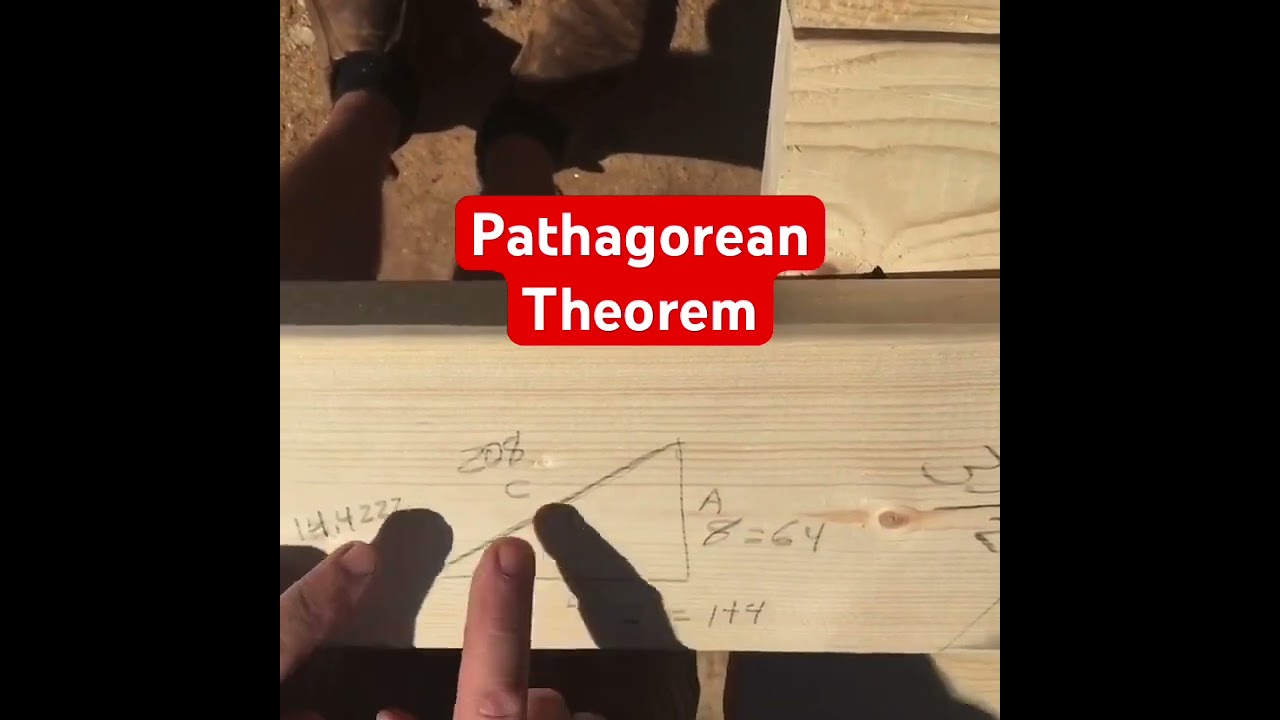 Applying the Pythagorean Theorem in Construction Projects