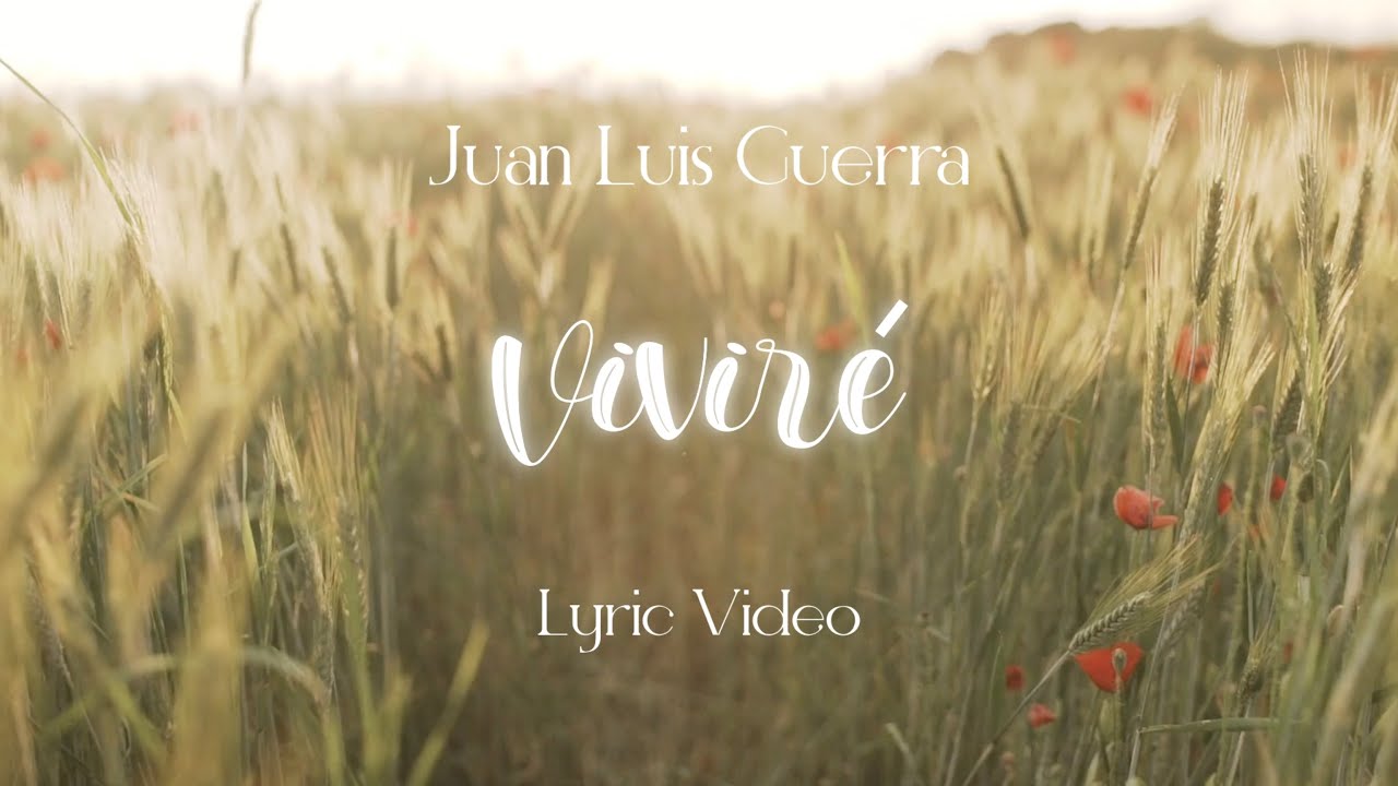 Juan Luis Guerra 4.40 - Viviré (Official Lyric Video) 🎶