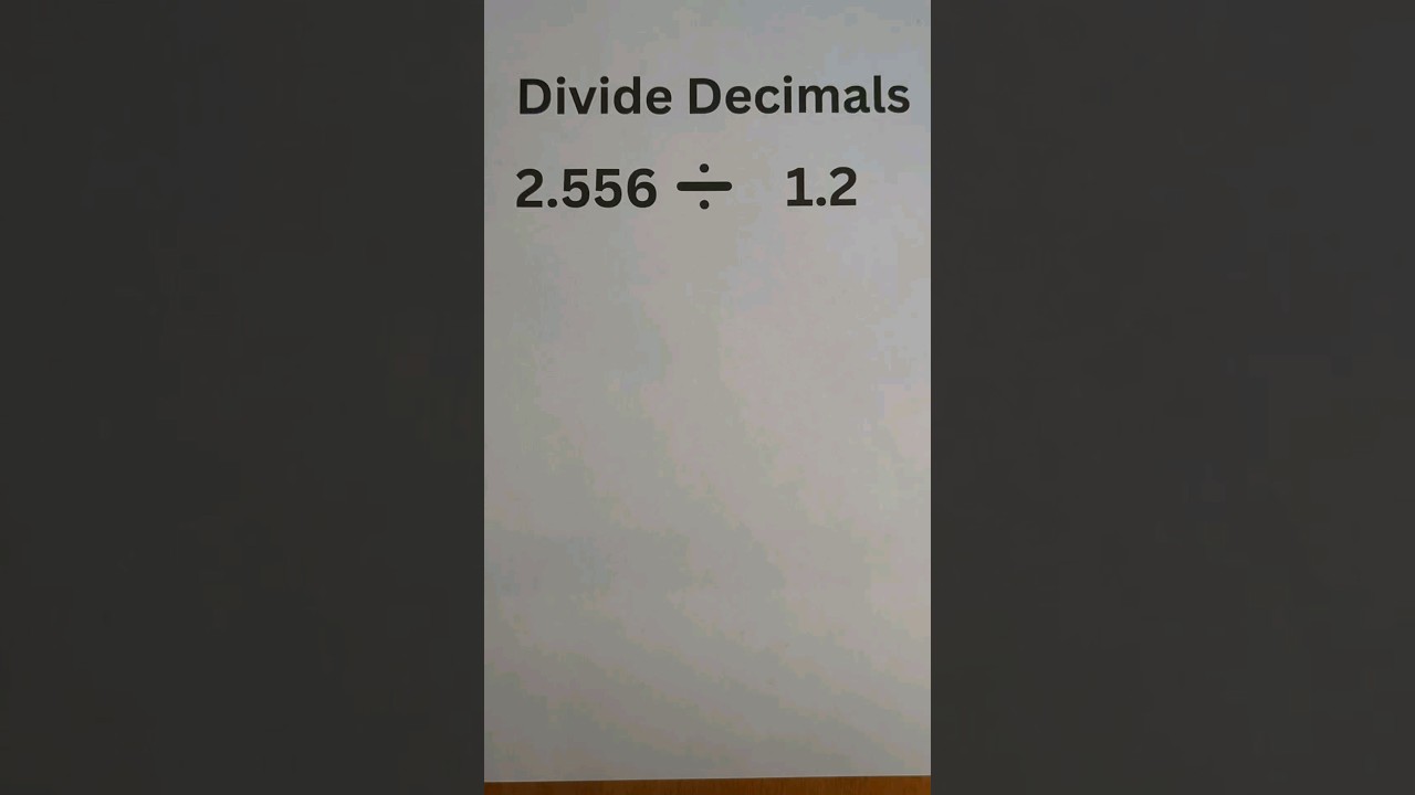 Master Decimal Division in 60 Seconds! 🚀