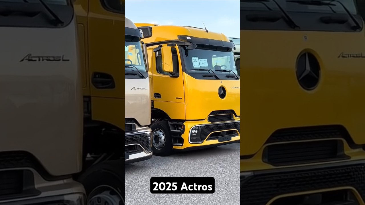 2025 Mercedes Actros - New Truck Model 🚚