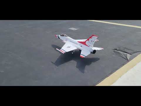 E-FLITE 80MM F-16 THUNDERBIRD...UNDERPOWERED AND HARD TO FLY??