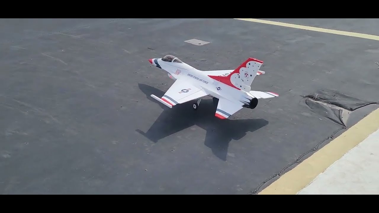 E-FLITE 80MM F-16 Thunderbird: Is It Underpowered and Difficult to Fly? βοΈ