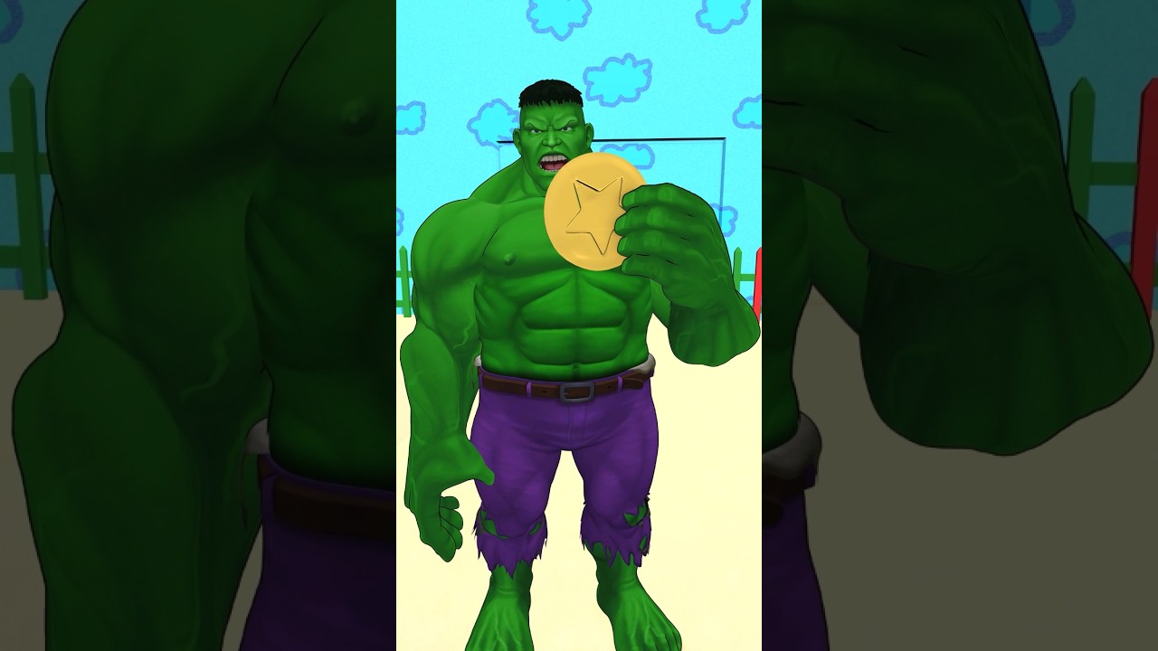Hulk Takes on Squid Game Cookie Challenge 🦸‍♂️