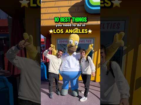 Top 10 Things to Do in Los Angeles, California ⭐️🇺🇸 #losangeles #usa #california #travel