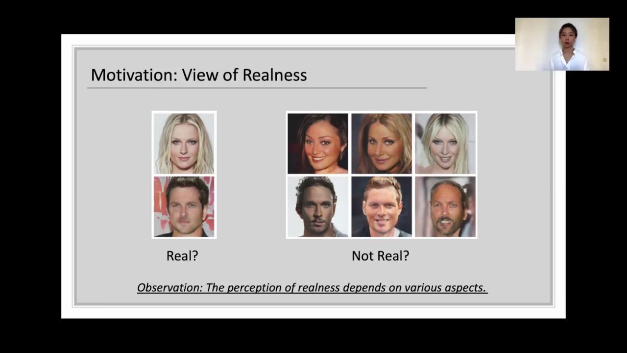 ICLR2020 Spotlight: Rethinking GANs & Realness π