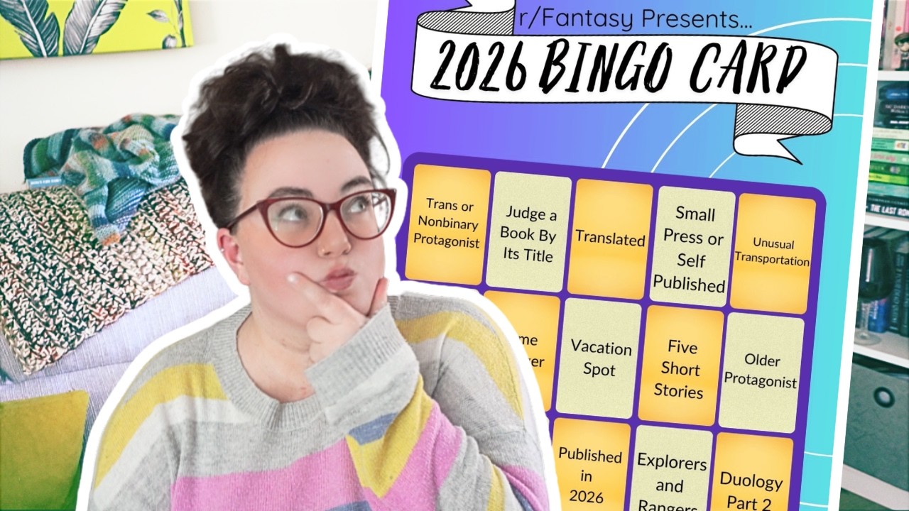 My R/Fantasy Bingo 2026 TBR ⚔️