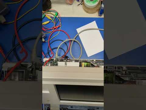 Macintosh portable bad hybrid IC #electronicsrepair #retro #vintagecomputing #apple #macintosh