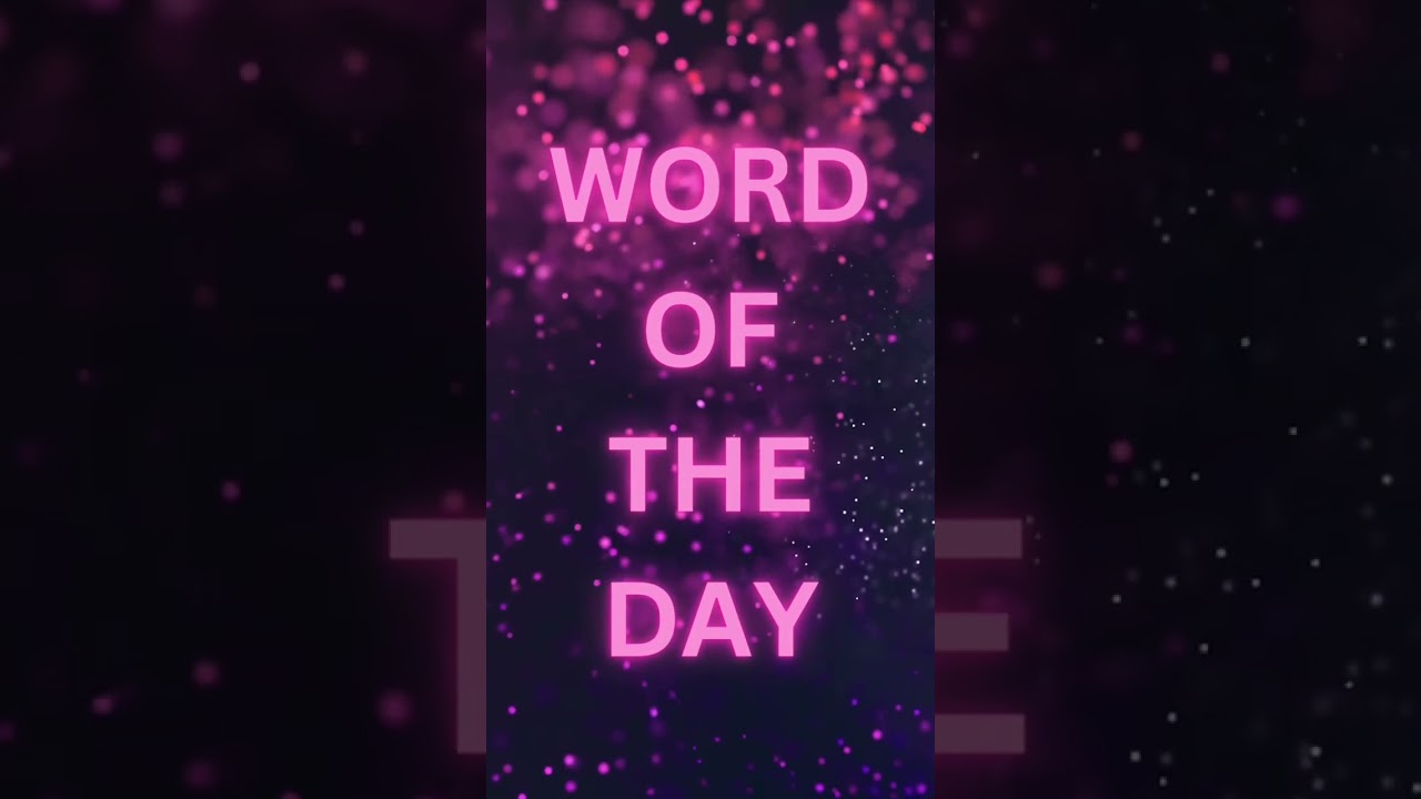 Word of the Day: Trending #Shorts 📚