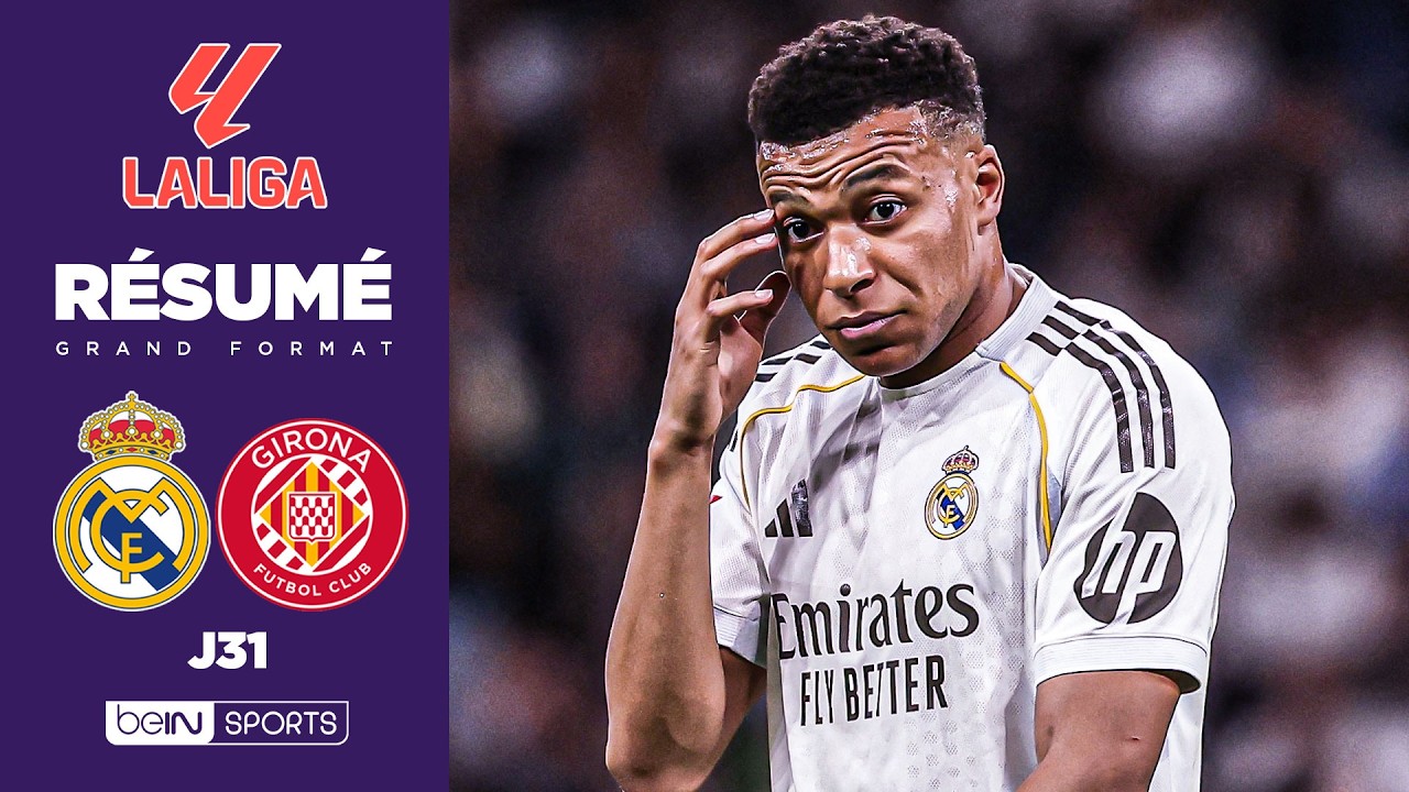 Real Madrid trébuche face à Gérone, adieu au titre ?