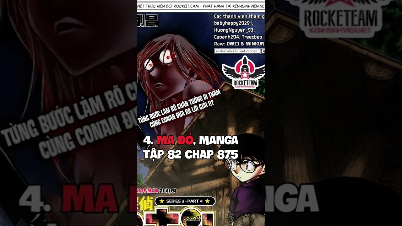 Top Những Tập Phim Rùng Rợn Nhất Trong Conan 👻