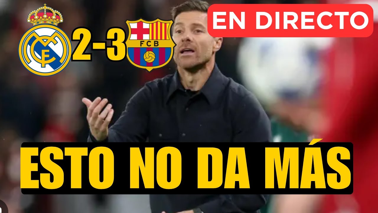 REAL MADRID 2-3 BARÇA: OTRA DERROTA EN LA SUPERCOPA, ESTO NO DA PARA MÁS