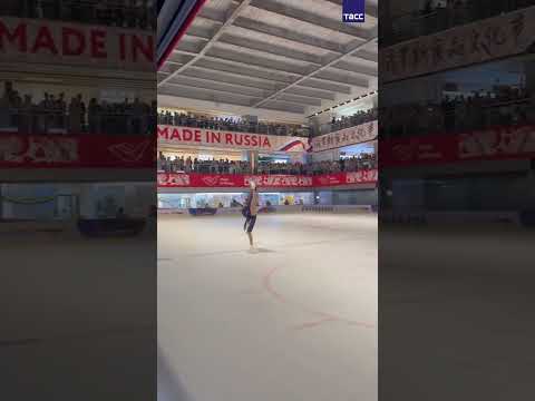 Камила Валиева снова на льду в Китае #2025 #фигурноекатание #камилавалиева #dance #figureskating