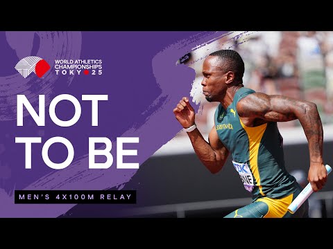 South Africa 4x100m solo rerun after qualification crash | World Athletics Championships Tokyo 25