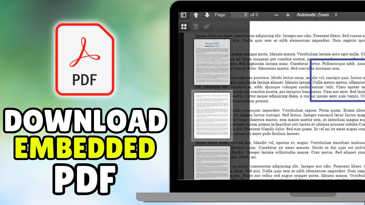 Easiest Way to Download Embedded PDFs on Android & iPhone 📱