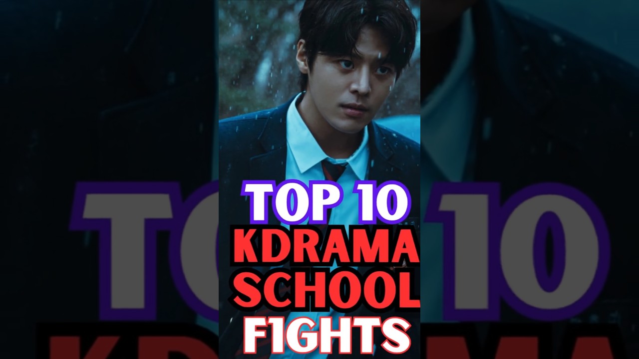Top 10 Most Epic Kdrama High School Fight Scenes You Can't Miss 🎬