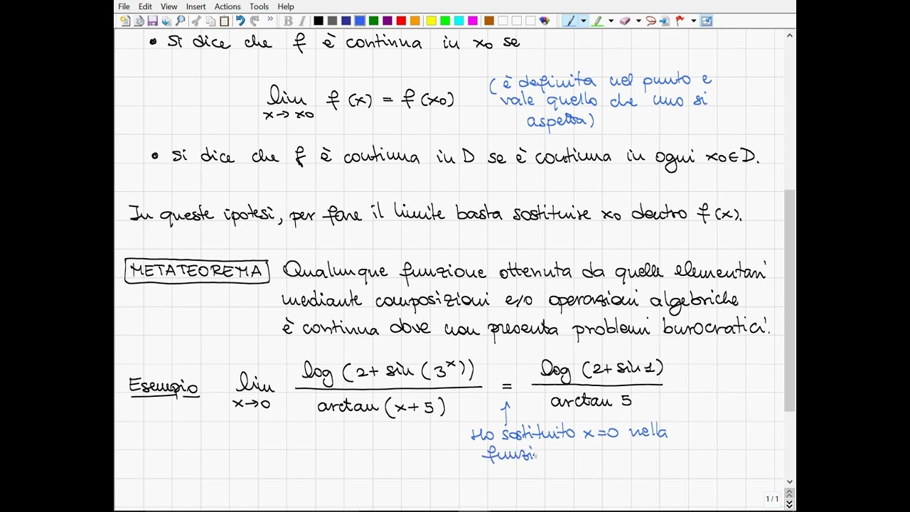 18. Analisi Matematica 1: Comprendi le Funzioni Continue in Punto e Insieme 📘