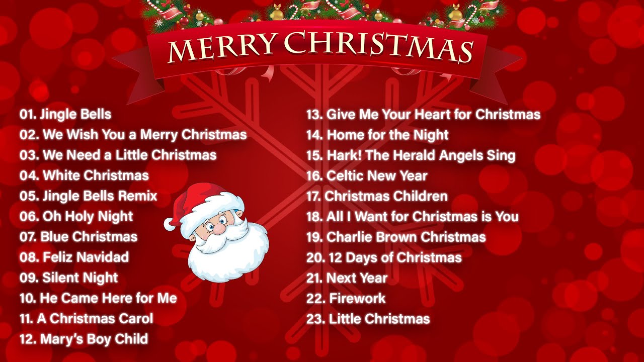 Top 100 Christmas Songs 🎄 3-Hour Playlist