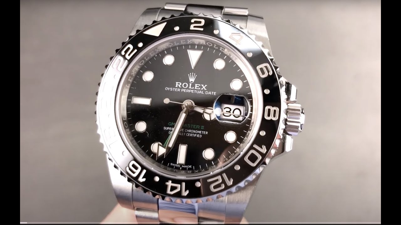 Rolex GMT-Master II Black Bezel 116710LN Review