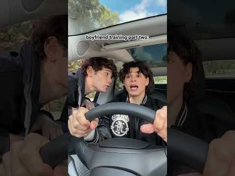 boyfriend training part two #shorts | Nicky and Pierre #NiPi